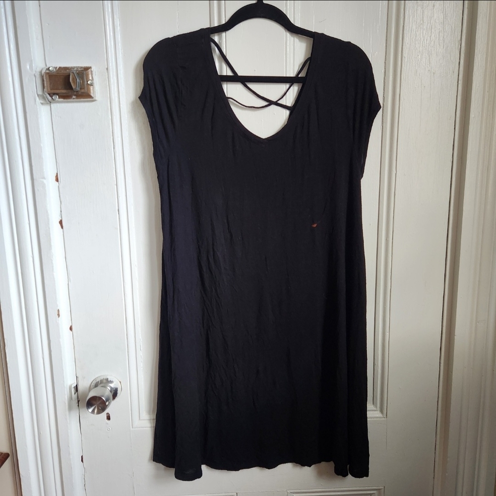 So Black Swing Dress Size Large
